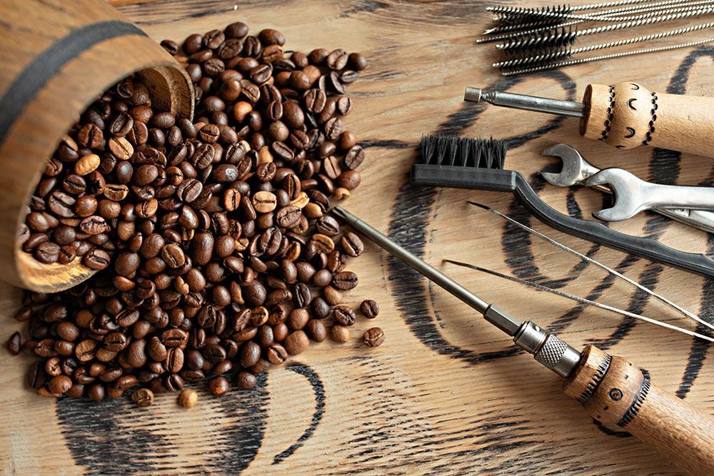 Kaffeebohnen & Zubehör